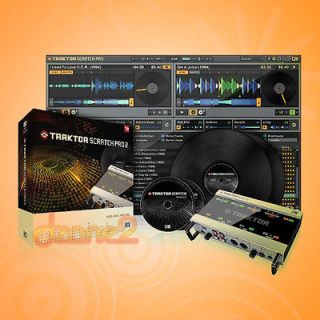 Native Instruments NI Traktor Scratch Pro 2 DJ Software Digital Vinyl 