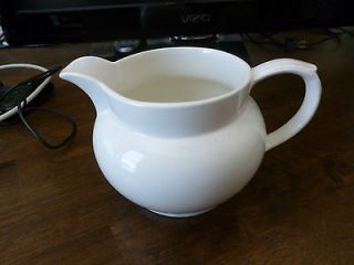 Lord Nelson White Pitcher   Lord Nelson Pottery England   4 /74