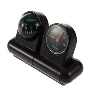 New Boats Cars Vehicles Navigation Compass Ball Thermometer Black Free 