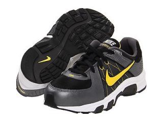 Nike Sneakers Boys Black/Yellow/Mtlc Dark Gray/White Lace Boys Size 