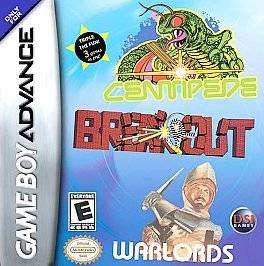   / Centipede / Warlords (Nintendo Game Boy Advance, 2005)*BRAND NEW