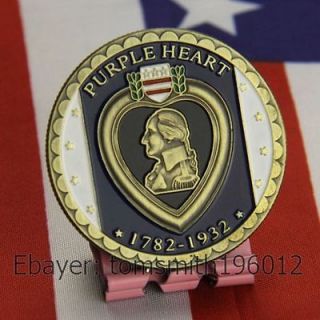 Military Badge / Purple Heart / Challenge Coin 476