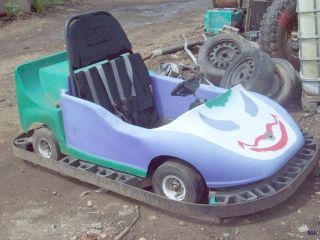   Bumper Car*Riverside Amusement Park Ride Agawam MA*DIY Go Kart