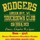 1408 AARON RODGERS TD CLUB new auto green bay packers jersey womens 