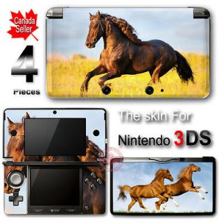   Horse Horses Arts VINYL STICKER DECAL SKIN COVER for Nintendo 3DS