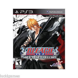 BRAND NEW FACTORY SEALED BLEACH SOUL RESURRECCION (PS3 SONY 