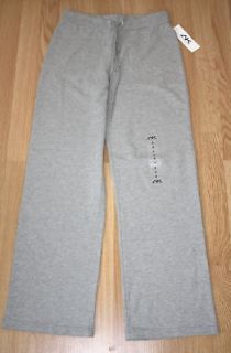 NWT Womens ANNE KLEIN SPORT Gray Knit Lounge Pants Size Medium M