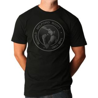 AC/DC Bon Scott coin design Tshirt by VKG