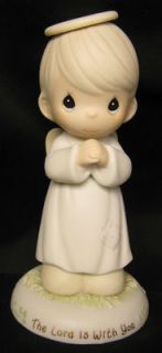   Moments The Lord Is With You Boy Angel Praying Comfort Figurine 526835