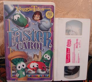 VeggieTales An Easter Carol Veggie Tales Video VHS RARE Combined 