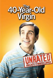 The 40 Year Old Virgin DVD, 2005, Full Frame Unrated