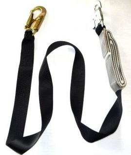 6FT SHOCK ABSORBING LANYARD FALL PROTECTION SAFETY  FALL ARREST  USE W 