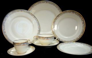 Vintage Theodore Haviland Limoges China Set Service for Eight 8