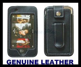 GENUINE LEATHER CASE COVER FOR APPLE IPOD TOUCH 1ST GEN