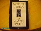 Simple Path  2 Cassette Box Set by Mother Teresa Unabridged Audio 