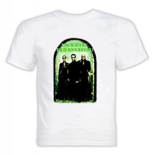 The Matrix Reloaded Movie Keanu Reeves T Shirt
