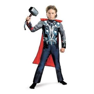 THOR Avengers Muscle 2012 Child Costume Size 7 8 Disguise 43656K