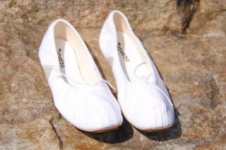 REPETTO FENICE White canvas Ballerine blanc Ballet flat 40 chaussures 