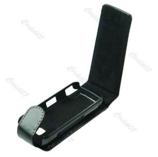 New Leather Cover Case Holder For Nokia 5800 5230 Black