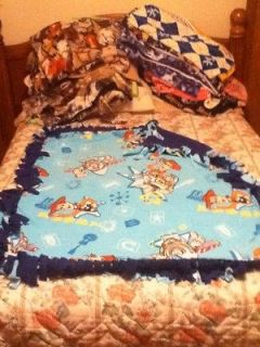 Toystory (Woody and BUZZ) No Sew Fleece Blanket