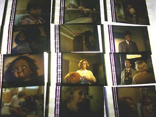   PLAY Chucky film cell clip lot of 12 collection movie dvd memorabilia