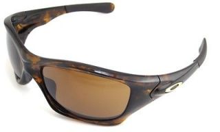 New Oakley Sunglasses Pit Bull Brown Tortoise w/Dark Bronze #9127 01