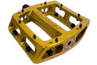 ODYSSEY BMX TRAIL MIX PEDALS SEALED ALLOY 9/16 GOLD