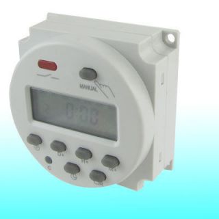 DC 24V Digital LCD Power Programmable Timer Time Switch Relay 16A Amps