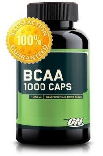 optimum nutrition bcaa 1000mg 200 400 caps on brand branched