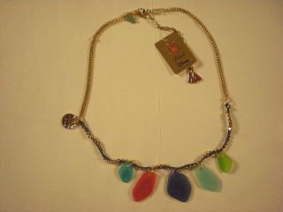   COUTURE KIDIDA POCAHONTAS STONE NECKLACE/RARE & RETIRED/NWT/ONE ONLY