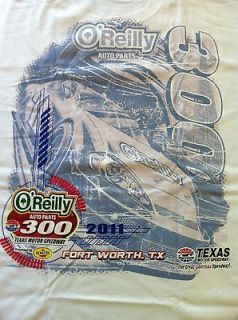 NASCAR 2011 OREILLY AUTO PARTS 300 @ TEXAS Event T shirt SIZE 2X