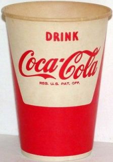 coca cola paper cups in Mugs, Cups & Steins