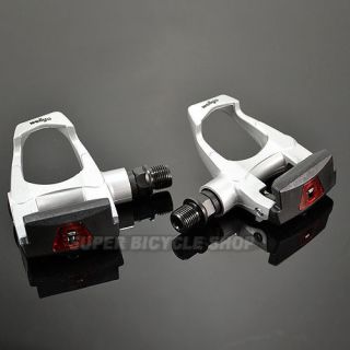 New Wellgo W 40 Road Alloy LOOK ARC Pedals Pair , Silver
