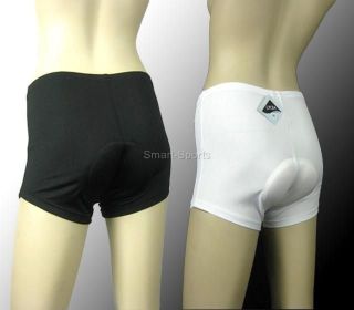 Ladies Lycra Cycling Bike Padded Underwear Shorts Black White Sz S 3XL 