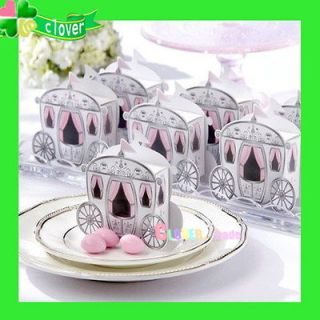   ​hanted Carriage”Weddi​ng Favor Sweet Party Boxes Wedding Gift