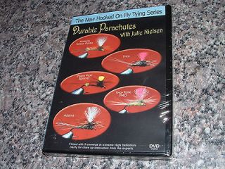 DURABLE PARACHUTES Julie Nielsen Fly Tying DVD   Drake Spinner Adams 
