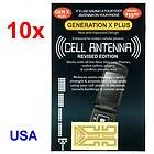 10x Cell Mobile Phone Antenna Signal Booster for iPhone, Motorola, HTC 