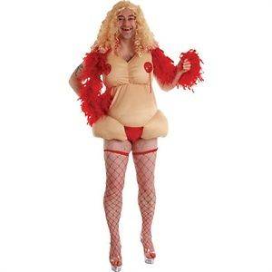 Mens Ladies Unisex Burlesque Betty Costume for Wild West Saloon Girl 