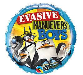 Penguins of Madagascar 18 Evasive Manuvers Birthday Party Mylar Foil 