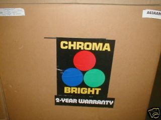 Chroma Bright Rebuilt Color TV Picture Tube #A63AAY00X