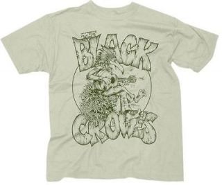 Black Crowes Hemp Player Music Rock Band Officially Licensed Adult T 