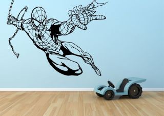 Spiderman, Boys Bedroom Wall Sticker, Mural, Transfer, Decal, Wall Art 