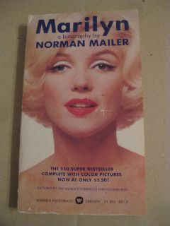 MARILYN A BIOGRAPHY BY NORMAN MAILER, 1975 WARNER PAPERBACKS