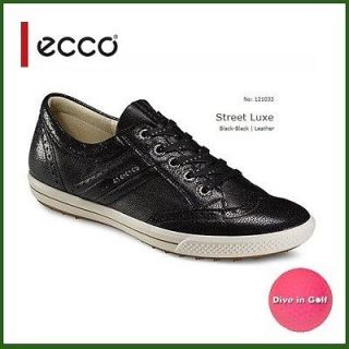 ECCO WOMENS Golf Shoes Street Luxe Black / Black US 5  5.5 EU 36 $180