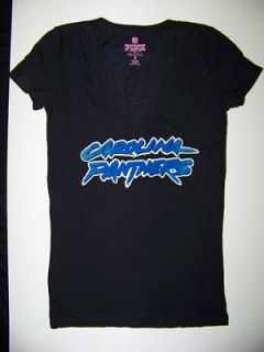 Victorias Secret PINK Carolina Panthers T Shirt S NWOT