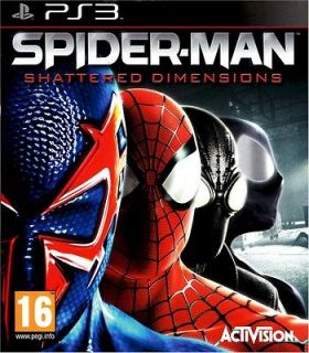 Spider Man Shattered Dimensions ( PS3 ) ( REGION FREE )