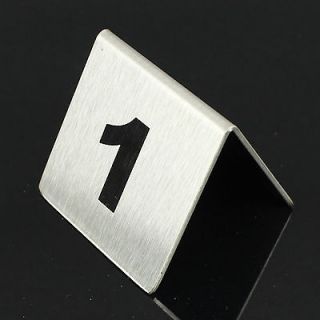   table number stainless steel plate holder,wedding/party/restaurant