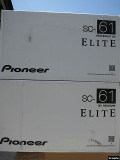 Pioneer Elite SC 61 Receiver 7.2 Channel Class D3 Airplay 125W SC61 