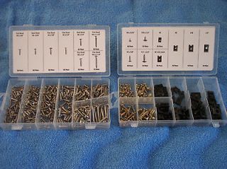 Clip & Screw 170 Count & 320 Stainless Steel Screws with Storage 