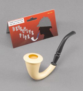 Detective Tobacco Toy Fake Pipe Costume Sherlock Holmes